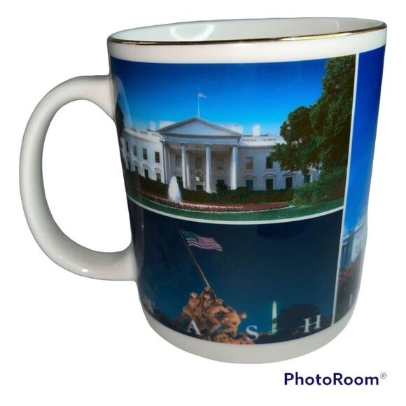 Coffee Mug Tea Cup Capitol Washington D.C. Souvenirs Gifts - Picture 1 of 6